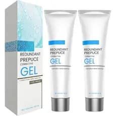 RZXEAR Gel Corretor de Prepúcio Redundante, para Fimose, Cuidados Pessoais Masculinos, Alívio Eficaz e Rápido (2 peças)