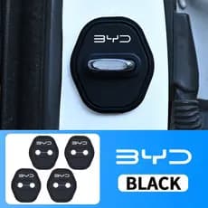 4 Peças de Capa Protetora de Silicone Específica para Fechadura de Porta de Carro BYD para BYD Dolphin Mini Song Seagull