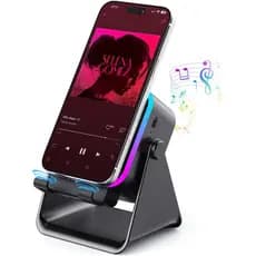 Caixa de som com sensor Bluetooth sem fio, amplificador de som para celular com luzes coloridas e bateria de 3500mAh, su