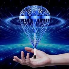 Mais Novo Brinquedo Bola Voadora 3D, Controle Portátil Recarregável por USB, Jogo Interativo Multijogador para Crianças