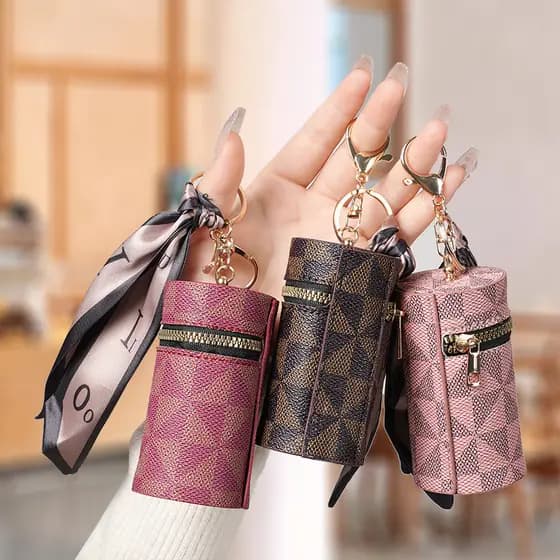 Bolsa de moedas vintage europeia e americana, modelo novo 2026, bolsa compacta, bolsa para fones de ouvido, bolsa para b