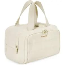 BAGSMART Nécessaire de Viagem, Nécessaire Compacta para Mulheres, Nécessaire de Viagem com Abertura Ampla, Grande Organi