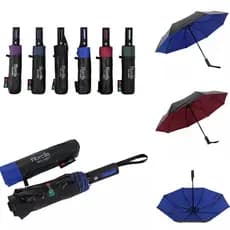 Guarda-chuva Manual de Bolso Fibrella Mini, Guarda-chuva Automático Fibrella # 5001