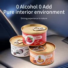 Popular aromatizador de ar para carro em formato de bloco de madeira, bálsamo de fragrância para carro, aromatizador de