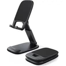 Suporte para Celular Lamicall para Mesa - [Altura Ajustável] Suporte Dobrável para Celular, Suporte Portátil para iPhone