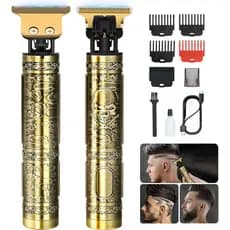YOGINGO Aparador de Cabelo Profissional para Homens, Aparador de Barba Sem Fio Recarregável, Máquina de Cortar Cabelo pa