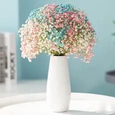 Yunnnan Gypsophila flores secas grande buquê não esqueça-Me mobiliário doméstico pequena decoração fresca flores flores