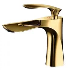 Estilo europeu chinês toda a bacia de cobre torneira quente e fria banheiro armário lavatório único furo Hotel