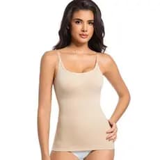 Top Regata Sem Costura Elástico Modelador Feminino UCVY WECHERY
