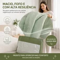Edredom Queen Premium Manta Conforto Premium e Toque Suave Luxo