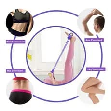 Elástico Extensor de Exercícios Pull Reducer Multi Função Academia Em Casa Uso Profissional