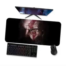 Mouse Pad  GOD OF WAR Kratos 2  Mousepad Gamer Grande 90x40 80x40 60x40 70x30 45x40