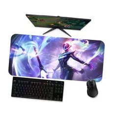 Mouse Pad  LOL  LUX EMPÍREA 1  LoL  Mousepad Gamer Grande 90x40 80x40 60x40 70x30 45x40