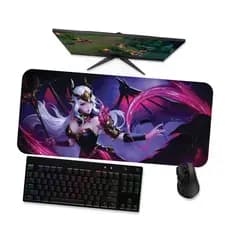 Mouse Pad  LOL Morgana Feiticeira  LoL  Mousepad Gamer Grande 90x40 80x40 60x40 70x30 45x40