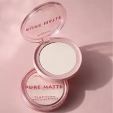 Pó Compacto Ruby Rose Mate HBM402 - Pó matificante pure matte