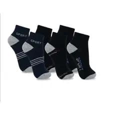 KIT Meias Masculina cano curto algodão macia DIA a DIA 3/6 PARES