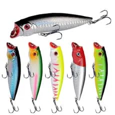Isca De Peixe Popper Biônica 9.5cm/11.5g Dura De Plástico