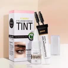 Maquiagem e Beleza Ai Xier Kit de Coloração de Sobrancelhas, Tinta para Sobrancelhas à Prova d'Água e de Secagem Rápida
