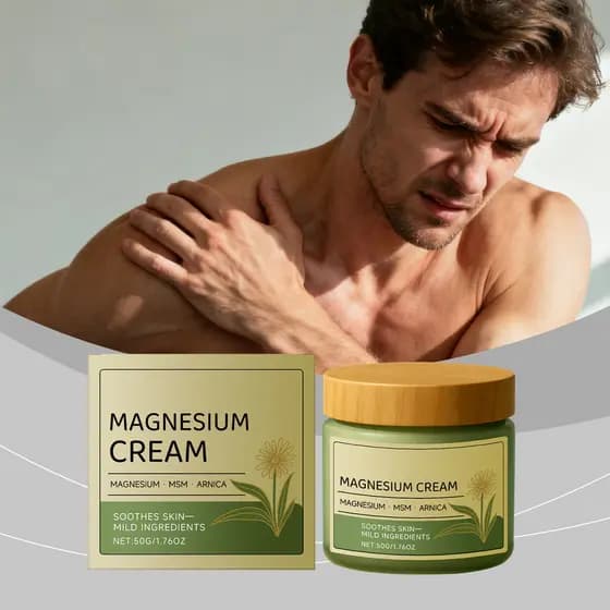 corporal à base de plantas, com extratos vegetais que cuidam suavemente da dos pulsos e joelhos, adequado par