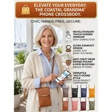 【Tela Touch】[Uso Diário] Bolsa Transversal Feminina Para Celular/Bolsa Multifunção/Mobile