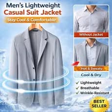 Blazer masculino casual leve
