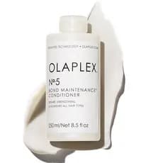 Olaplex Número 5.   O Condicionador Reparador de Danos pode reparar, fortalecer e nutrir diversos tipos de cabelo, deixa