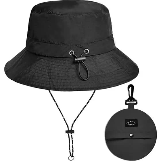 Chapéu de Pesca, Chapéu de Sol para Homens e Mulheres, Chapéu de Balde Impermeável, Chapéu de Pesca, Chapéu de Chuva, Ch