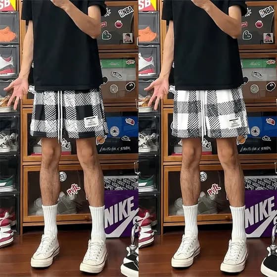 Americano Retro esportes legal na moda confortável de secagem rápida treinamento de absorção de umidade Shorts de basque