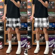 Americano Retro esportes legal na moda confortável de secagem rápida treinamento de absorção de umidade Shorts de basque