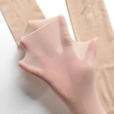 3 pares 5D veludo Ultra-fino tom de pele T-Stage meias femininas corte arbitrário estilo fino meia-calça verão Anti-Snag