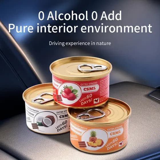 Popular aromatizador de ar para carro em formato de bloco de madeira, pasta de fragrância para carro, aromatizador de ar