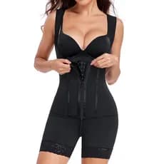 【Suporte Extra】Cinta de Malha com Aço/Modelagem/Feminina/Roupas de Compressão