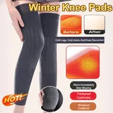 [Ideal Para Frio] Warm Wool Knee Pads/Knee Sleeve/Leg Warmer Aquecedor De Pernas/Esporte/Conforto