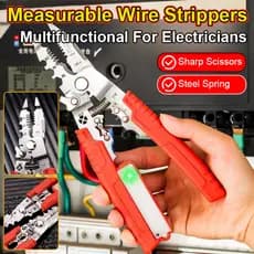 [Durabilidade Extrema] Wire Stripper/Multifunctional Tool Alicate Multifuncional/Testador Elétrico/Fios Elétricos
