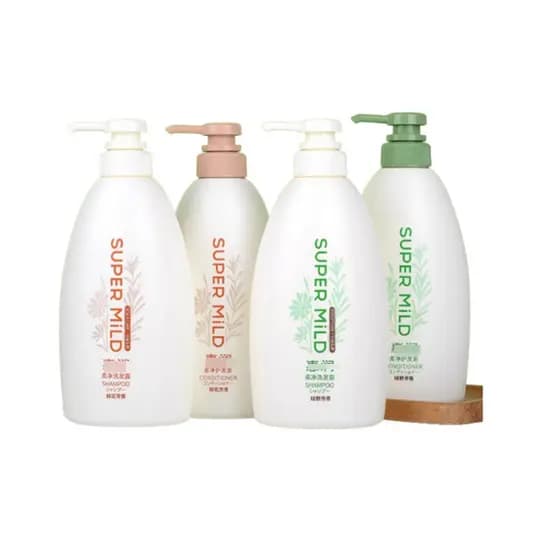 Shampoo Japonês Huirun - Fragrância de Campo Verde, Fragrância Floral, Reparador, Limpante, Hidratante, Controle de Oleo