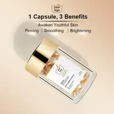 Sérum Facial de Retinol em Inglês, Óleo de Cuidado da Pele com Esqualano em Dose Única, Sérum de Colágeno em Dose Única