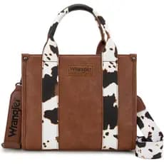 Bolsa Wrangler para Mulheres, Bolsa Tote Média, Bolsas de Mão com Alça Superior |   Bolsa