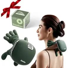 Massageador de Pescoço Siaasoo 2026 com Controlo Manual e 3 Níveis de Intensidade (Genuíno - Patente Pendente) - Massage