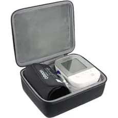 co2CREA Estojo Rígido para Monitor OMRON Silver M4, Braçadeira de Braço BP5250 BP7250 HEM-7156 HEM-7155T, Estojo de Viag