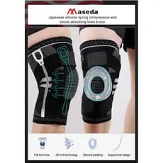 【Apoio Confortável】Washable Knee Brace for Hygienic and LongTerm Use Joelheira/Exercício/Outdoor