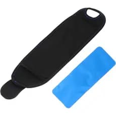 Bandagem para pulso Abaodam, multifuncional para alívio da dor, feita de nylon, utilizada para terapia de frio, vem com