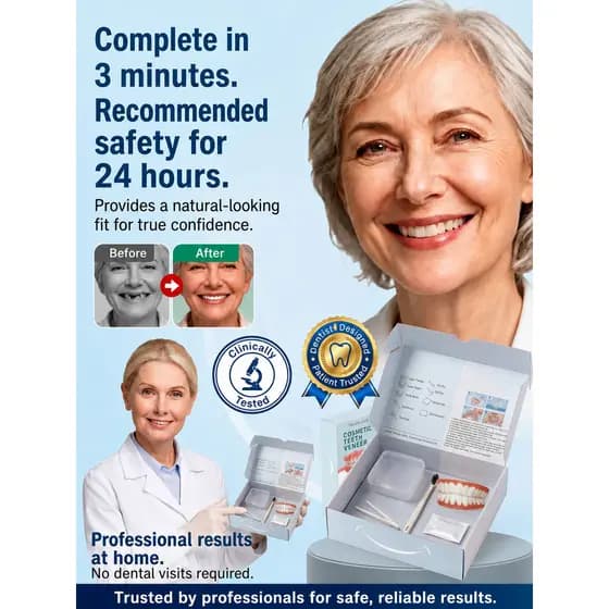 [Aderência Forte] SL-【Eternal Smile】Medical Full-Coverage Denture/Prótese/Adesivo de Prótese