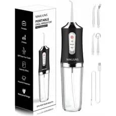 Irrigador Oral Sem Fio para Limpeza de Dentes com 3 Modos e 4 Jatos, Recarregável, à Prova d'Água IPX7, para Viagens, Us