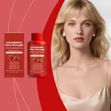 Corporal de Morango: Hidratante, Iluminador, Suavizante e Delicado para a, Refrescante e Confortável para o C