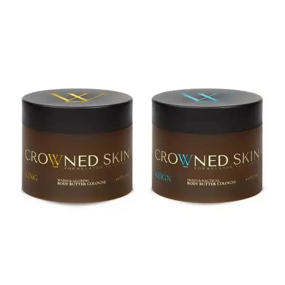 Reign & King Body Butter Duo - 2 Potes de Tamanho Normal (Oferta Especial)