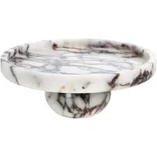 Bandeja Decorativa de Mármore Preciousness para Decoração de Casa, Decoração de Sala de Estar, Decoração de Mesa de Cent