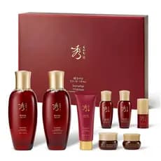 Sooryehan Hyobidam Conjunto de Cuidados com a Pele Fermentados com Ginseng Selvagem - Kit Premium Coreano Antienvelhecim
