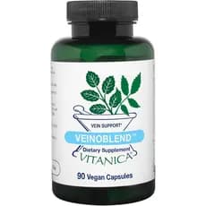 Vitanica, VeinoBlend, Suporte para Veias, Vegano, 90 Cápsulas