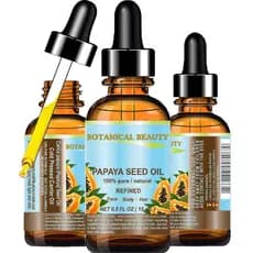 Beleza Botânica ÓLEO DE SEMENTE DE MAMÃO. 100% Puro / Natural / Não Diluído / Óleo Carreador Refinado Prensado a Frio. 0