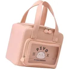 Bolsa Térmica para Almoço de Uso Diário, Bolsa de Tecido Oxford Isolada para Manter Suas Refeições Deliciosamente Quente